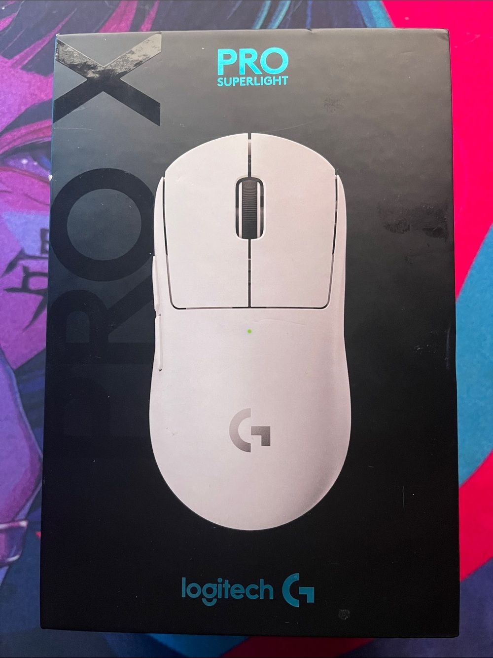 Logitech White PRO Superlight Wireless Gaming Mouse